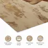 Vrouw - Goud - Abstract - Textuur poster papier klein -closeup_NL