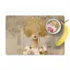 Goud - Portret - Vrouw Placemat vinyl groot -zzzproduct_Kitchenyeah-website
