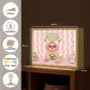 Matcha - Hond - Roze - Groen Light Box met batterij (Wandlamp) middel -USP_websiteoverzichtNL