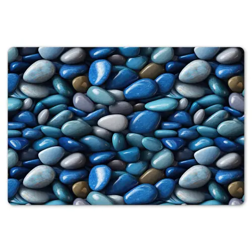Blauwe - Oceaan - Kiezels Placemat vinyl groot 368 -zzsfeer1_Kitchenyeah-website