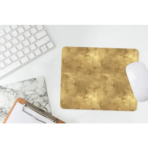 Industrieel - Textuur - Goud muismat rubber klein 262 -witbureau