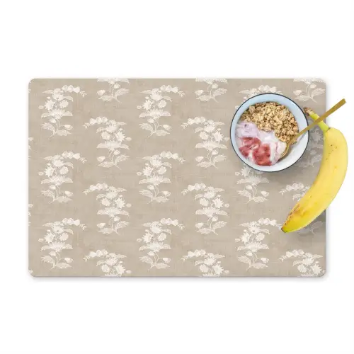 Motief - Beige - Linnen Placemat vinyl groot 368 -zzzproduct_Kitchenyeah-website