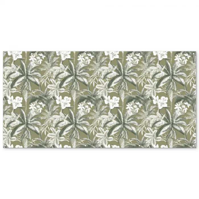 Botanisch - Bloemen - Groen Balkonbeschermer Duitsland klein 596 -zz_3d