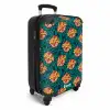 Retro disco wave bal patroon kleurrijk NBS - Handbagage koffer - Volwassenen Unisex middel -productfoto_3d