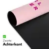 Girl power - Roze - Hartje Muismat XXL klein -sfeer2