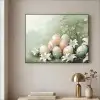 Paaseieren - Pasteltinten - Bloemen Textielframe - compleet frame klein -sfeer2