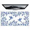 Modern - Vogels - Delfts - Blauw Muismat XXL klein -zzz3d