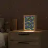 Bliksemschichten - Oranje - Dinosaurussen Light Box met kabel klein -sfeer1_kind