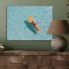 Surfboard - Water - Badpak - Oranje PET vilt klein -sfeer2