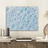 Schuim - Bubbels - Blauw PET vilt klein -sfeer1