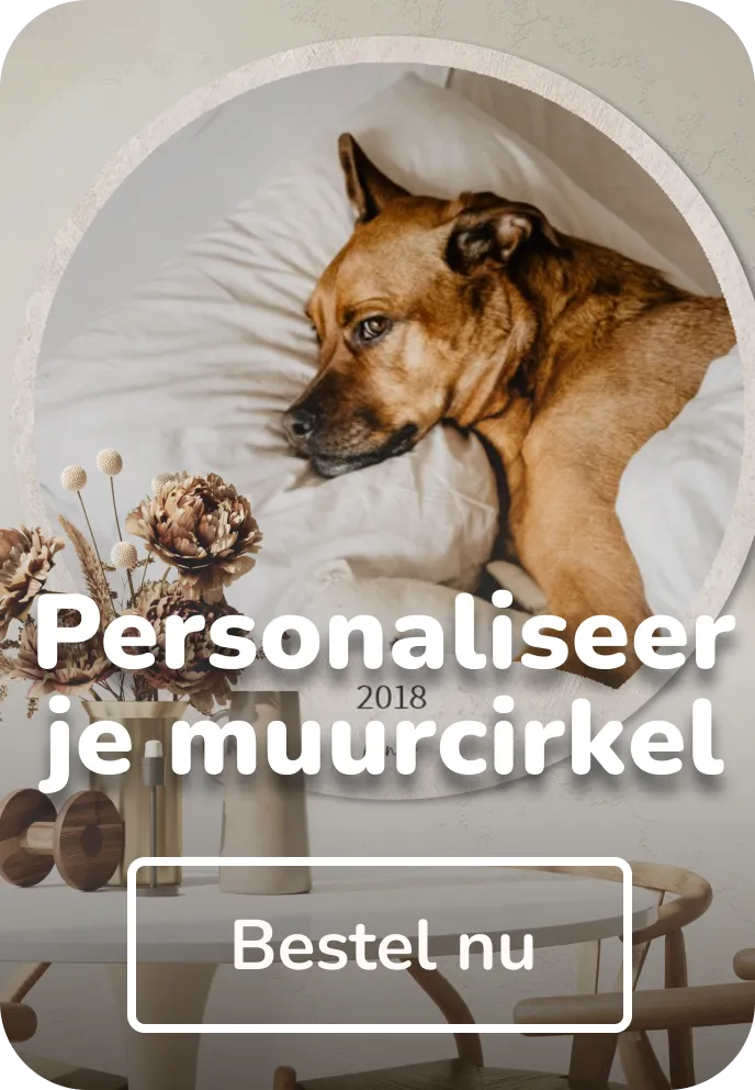 Gepersonaliseerde muurcirkel op forex