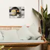 Abstract - Goud - Zilver - Vormen - Aesthetic - Modern tuinposter los doek klein -sfeer7