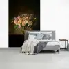 Glazen - Bloemen - Boeket - Kleuren fotobehang vinyl groot -slaapkamer