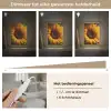 Geel - Zonnebloem - Zomers Light Box met kabel (Tafellamp) klein -USP_dimbaarNL
