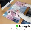Brug - Kersenbomen - Wit Muismat XXL klein -sfeer3