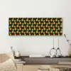 Tropische - Ananas - Zwart canvas 2cm klein 828 -sfeer6