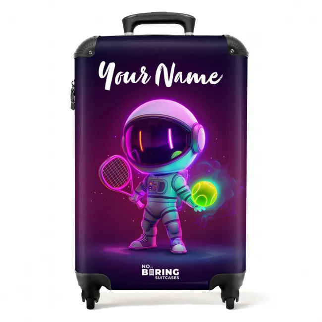 Space tennis NBS - Handbagage koffer - Kinderen Unisex middel -productfoto_recht
