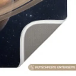Planeten - Saturnus - Ruimte Badmat klein -USP_AntislipDE