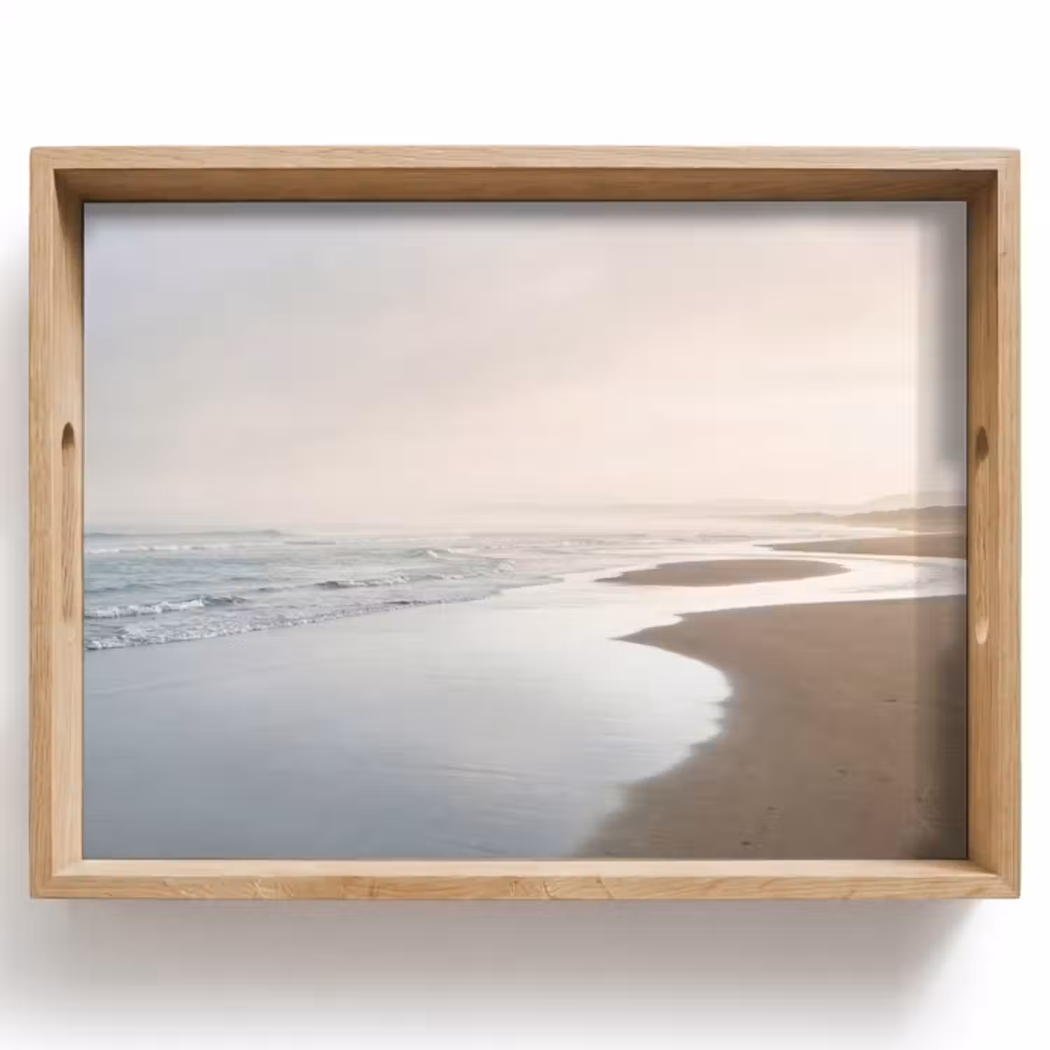 Dienblad - Kustlijn - Strand - Oceaan