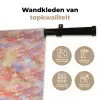 Abstract - Multi - Kleur - Verf Wandkleed katoen klein 269 -sfeer2