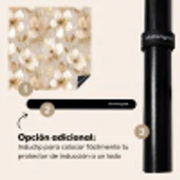 Bloemen - artistiek - Goud Inductie beschermer vinyl 3mm middel 274 -zzzzzzz-induclip_ES