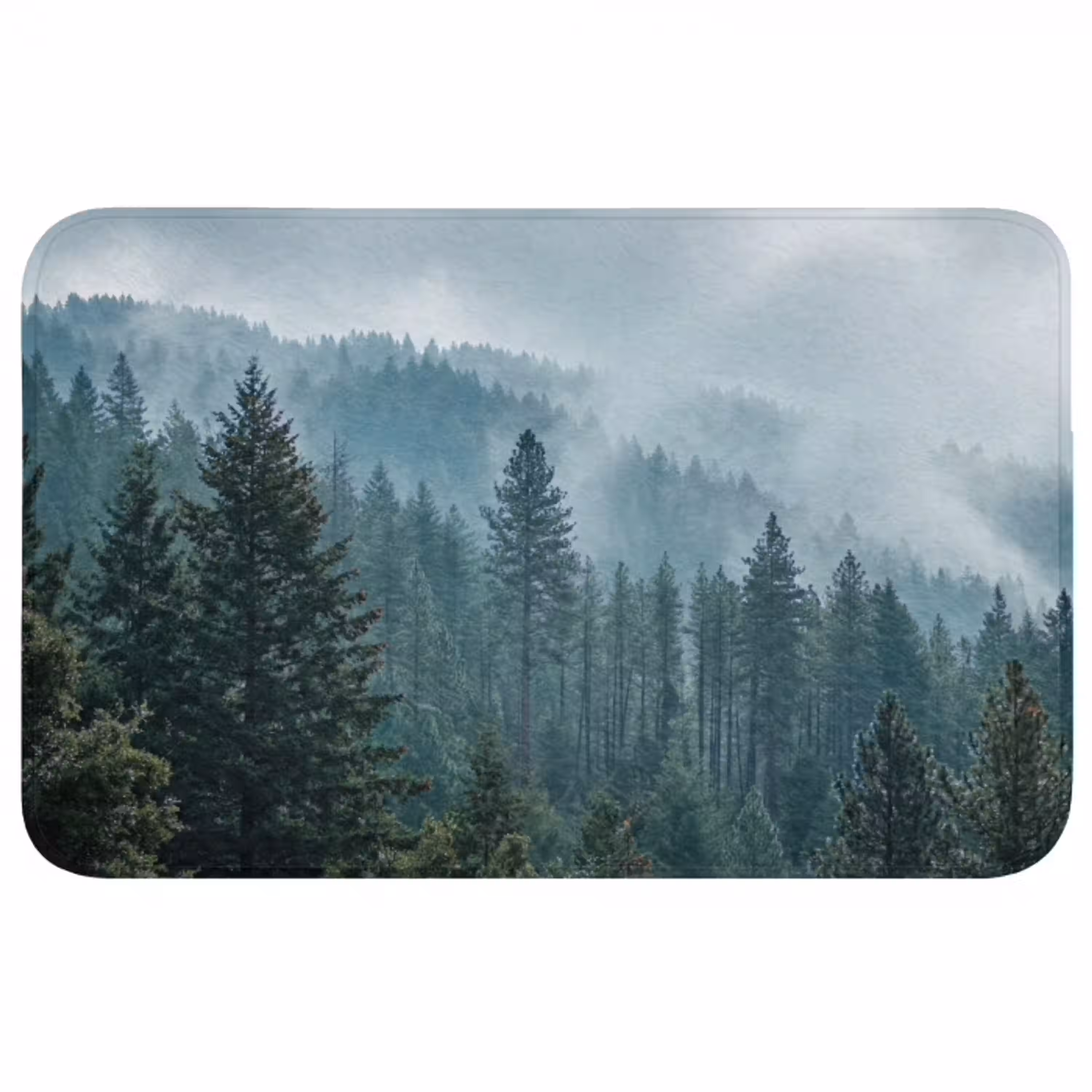 Naaldwoud - Bergen - Mist WCmat middel -3d