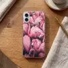 Flamingo - Roze - Dieren Apple iPhone 16 Plus klein -sfeer1