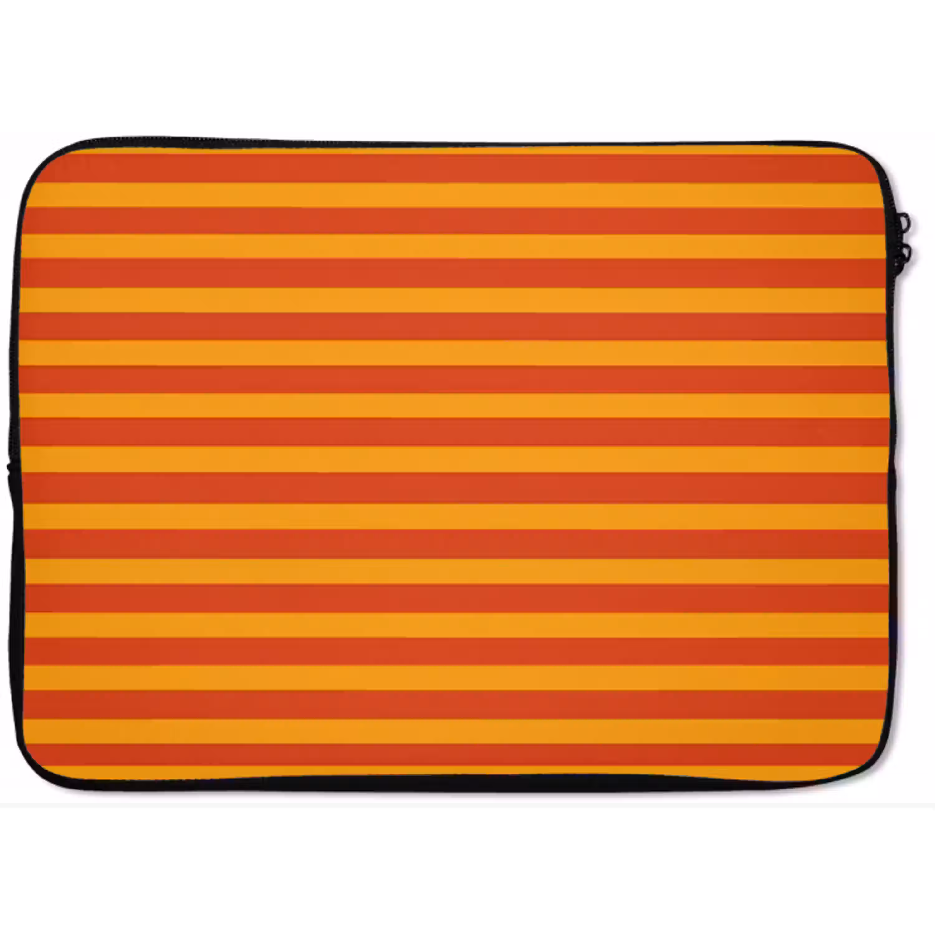 Strepen - Patroon - Oranje laptophoes neopreen klein 279 -zkaufland3dotto