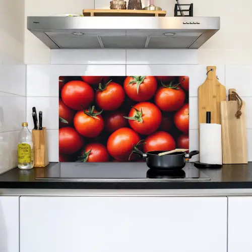 Groente - Rood - Tomaten Inductie beschemer met haakjes klein -sfeer2
