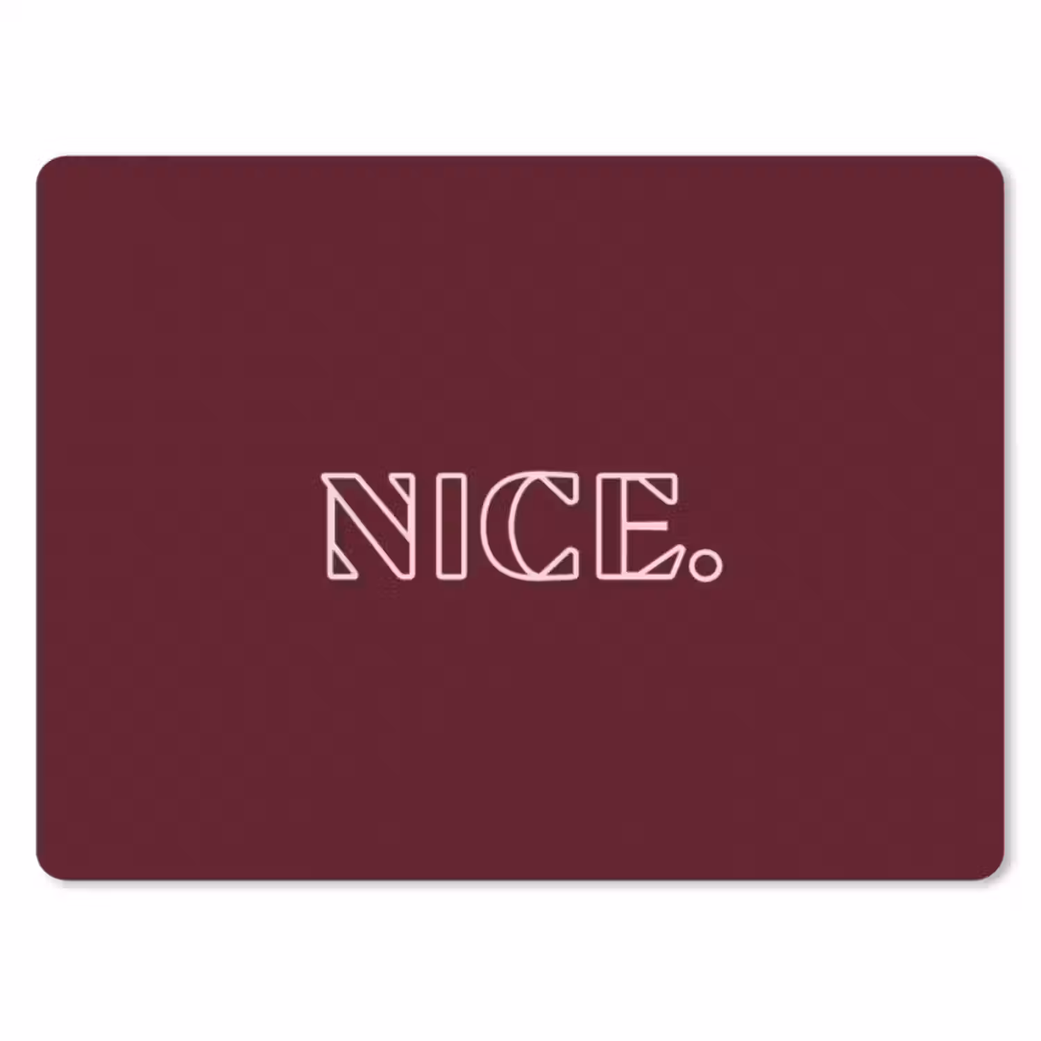 Muismat - Bordeaux - Nice - minimalistisch