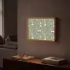 Botanisch - Vogels - Groen Light Box met batterij (Wandlamp) middel 907 -sfeer1