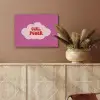 Girl power - Wolk - Roze PET vilt klein -sfeer4