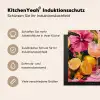 Drink - Bloemen - Yellow Inductie beschermer vinyl 3mm middel -tsfeer2_DE