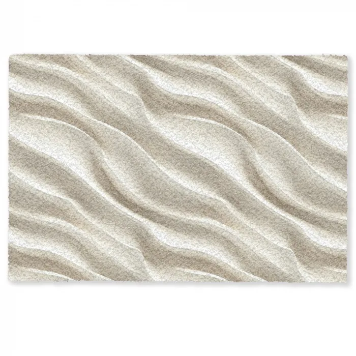 Diagonaal - Golven - Crème Deurmat klein 898 -zkaufland3d