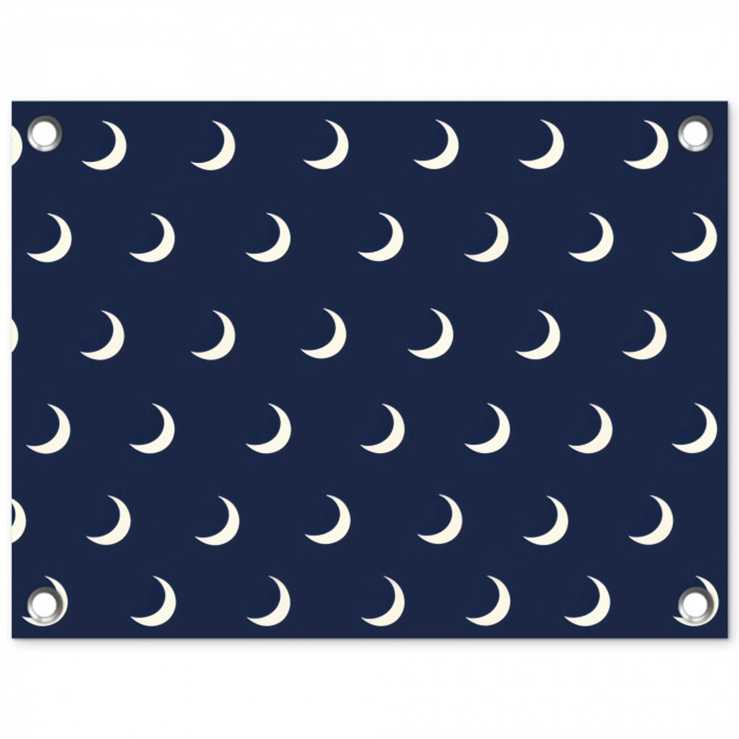 Patroon - Manen - Blauw tuinposter los doek klein 239 -3d