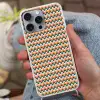 Retro - Disco - Golven - Kleur Hoesje iPhone 16 Pro Max met koord klein 804 -sfeer3