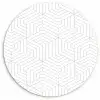 Abstract - Patronen - Design -  Lijn Wandcirkel plexiglas klein 852 -3d