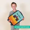 Monstertruck met Graffiti Print in het Zand Kinderkoffer - Zwart klein -sfeer4_NL