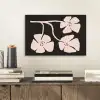 Bloemen - Bohemian - Pastel - Kunst aluminium wit klein -sfeer1