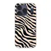 Zebraprint - Dynamisch - Roze Telefoonhoesje iPhone 17 Pro klein -3d