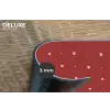 Patroon - Stippen - Sterren - Rood Placemat vinyl groot 368 -closeup