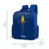 Raket - Planeten - Sterren Kinderrugzak - Blauw middel -productfoto_formaten