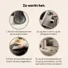Minimalistisch - Landschap - Dimensie Inductie beschermer vinyl 3mm middel -sfeer9