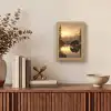 Beer - water - Bos - Ochtendlicht Light Box met kabel (Tafellamp) klein -sfeer2