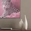 Panter - Luxe - Roze PET vilt klein -sfeer6_closeup