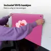 Girl power - Wolk - Roze Inductie beschemer met haakjes klein -ky-ophangen-nl