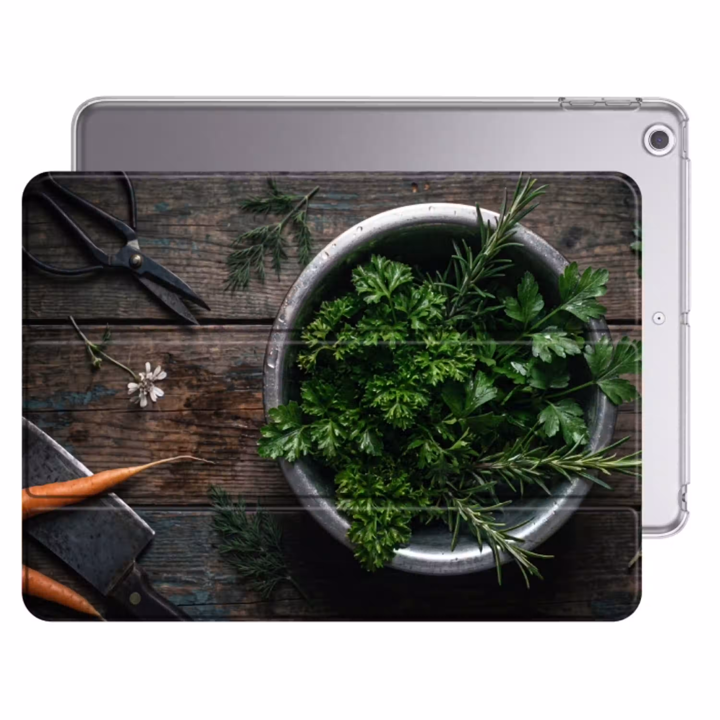 Groenten - Hout - Eten Apple iPad 2017 middel -threedimensional_3d_global
