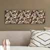 Camouflage - Patroon - Beige - Bruin canvas 2cm klein 828 -sfeer3