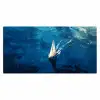 Zeilboot - Water - Abstract - Schaduw Muismat XXL klein -3d_leeg
