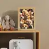 Honden - Dieren - Bruin - Zwart - Patronen - Kind Light Box met kabel klein -sfeer2_kind
